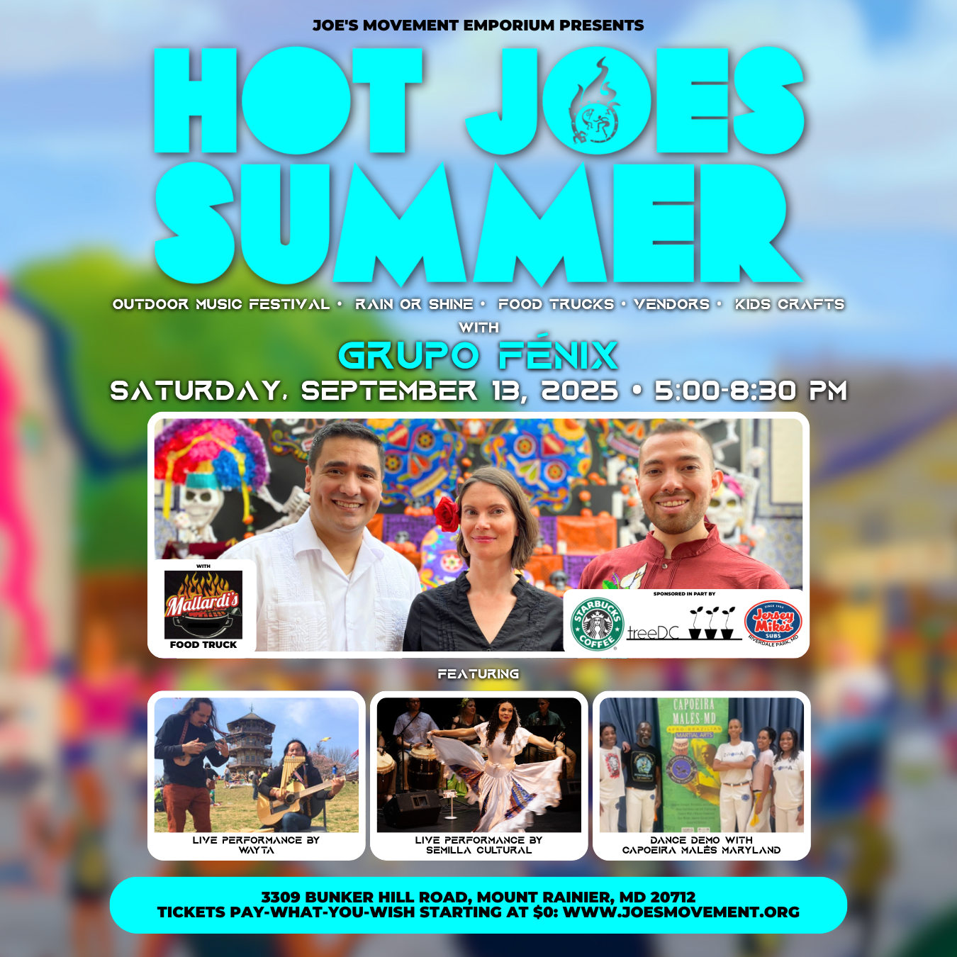 Hot Joe’s Summer Series: Grupo Fénix