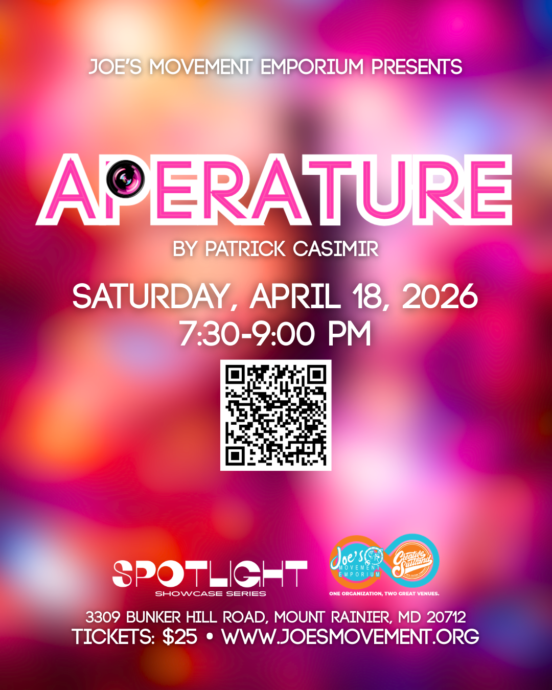 Spotlight Series Presents: Aperture by Patrick Casimir