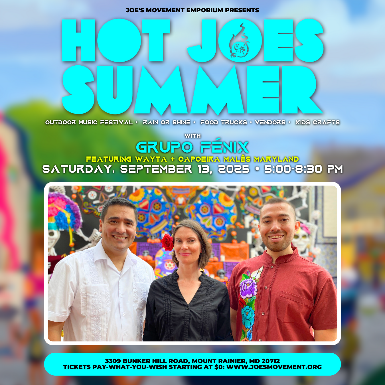 Hot Joe’s Summer Series: Grupo Fénix