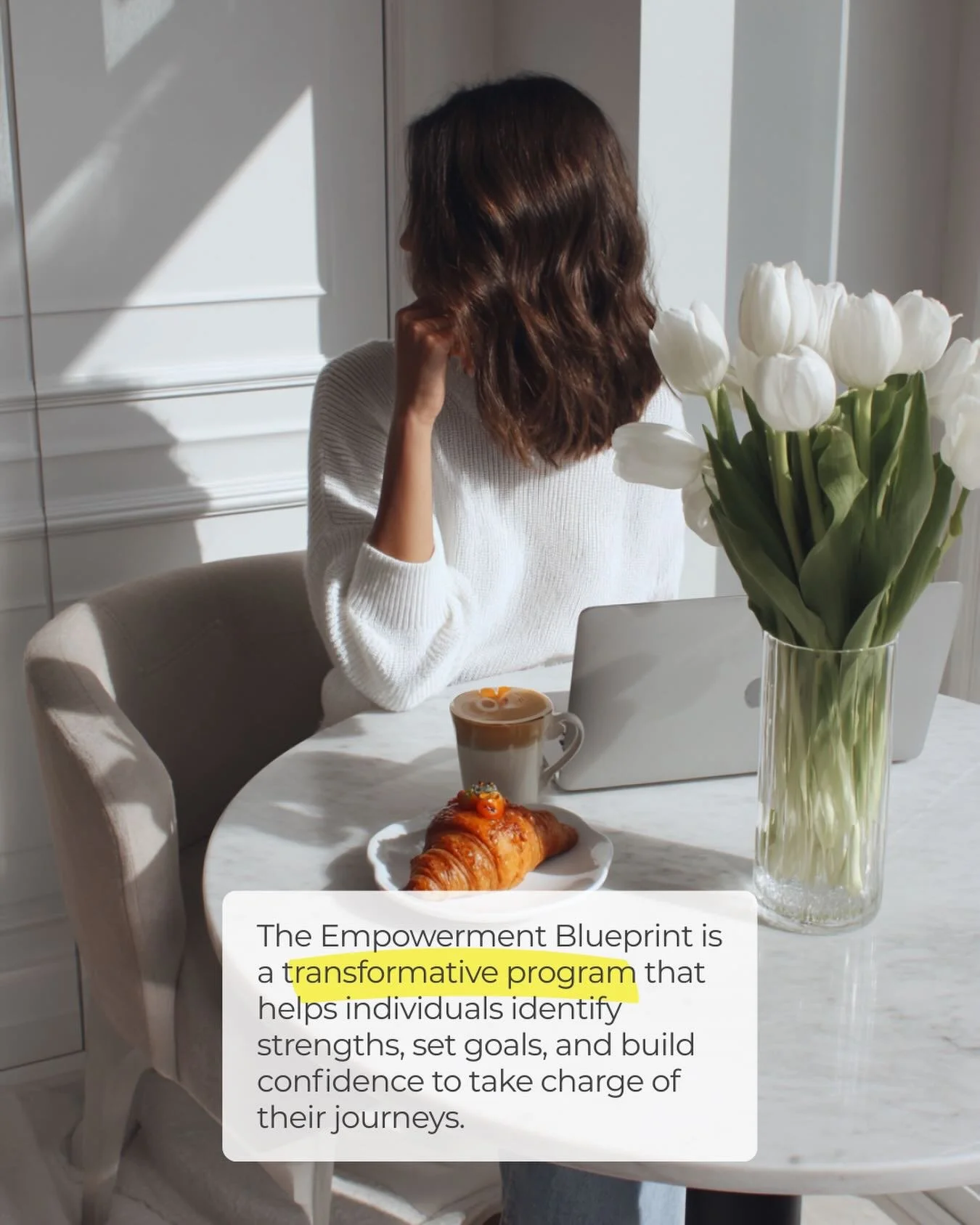 Take charge of your journey with The Empowerment Blueprint! 🌟 Discover your strengths, set goals, and boost your confidence. Start your transformation with Carpe Diem Wellness&mdash;where balance meets empowerment. Message &ldquo;BLUEPRINT&rdquo; to