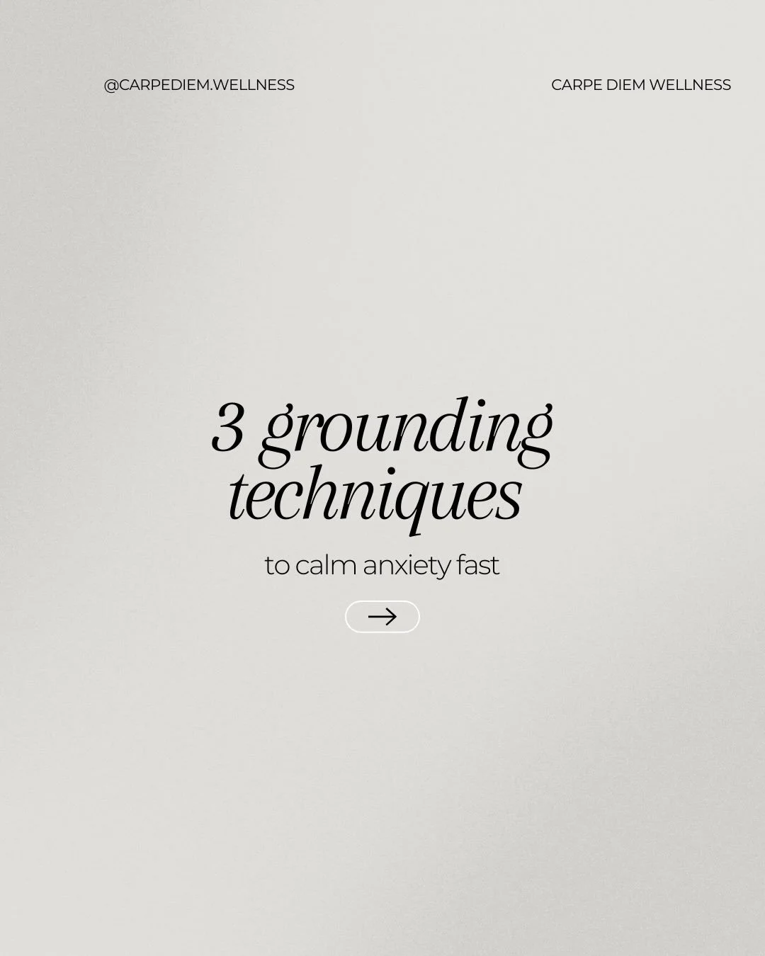 ✨ Feeling overwhelmed? It&rsquo;s time to ground yourself and find your calm! 🌿 Here are three powerful techniques to help you combat anxiety and embrace tranquility. Let&rsquo;s dive in!

1. 5-4-3-2-1 Technique:This sensory approach brings you back