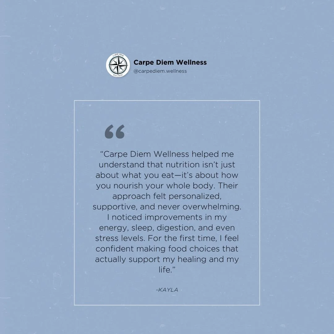 When nutrition finally feels simple, supportive, and doable&hellip; everything shifts. 💙

Kayla�s words are such a beautiful reminder that nourishment is not just about food.
It�s about supporting your whole body so you can feel steady energy, bette