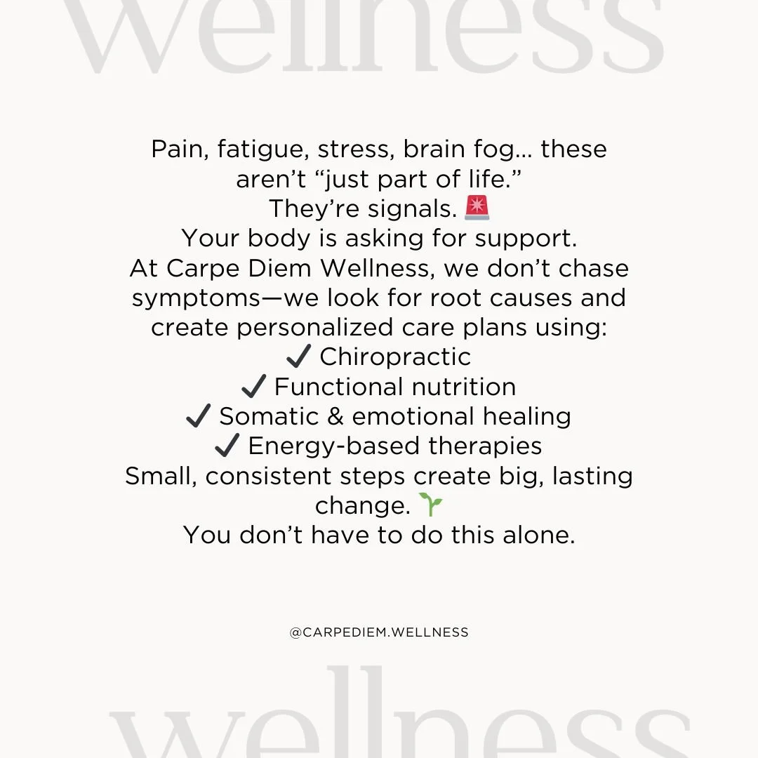 Your body is a compass. Ready to listen?

Most health journeys follow old maps and miss the hidden paths. What if you could chart a new course&mdash;one that uncovers root causes, not just symptoms?

Let us guide you toward true wellness. Book your d