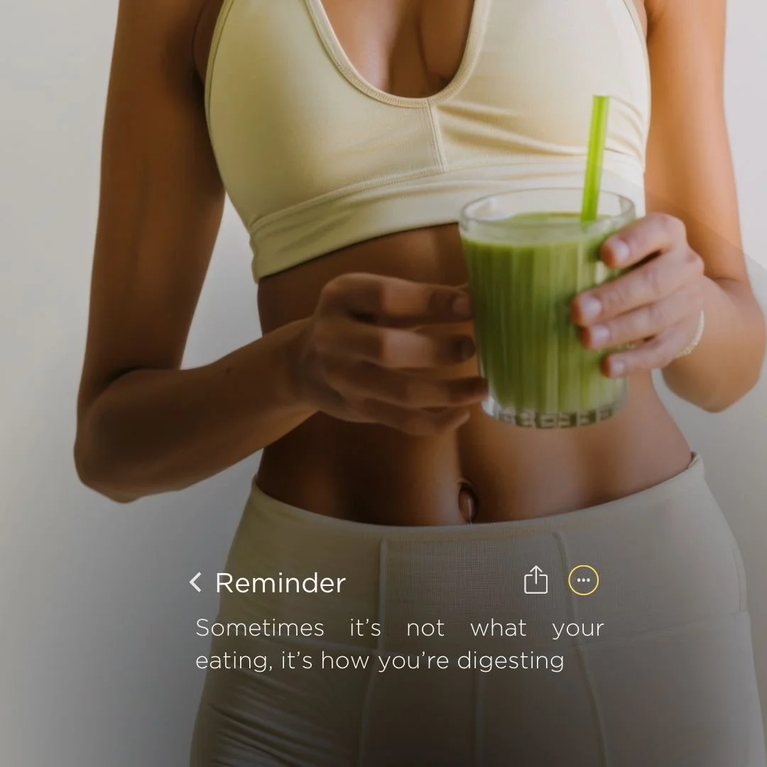 MYTH: If you&rsquo;re eating  healthy, you shouldn&rsquo;t have symptoms.

TRUTH: Your body can still be asking for support.

Sometimes it&rsquo;s not what you&rsquo;re eating. It&rsquo;s:
-how you&rsquo;re digesting
-how your nervous system is respo