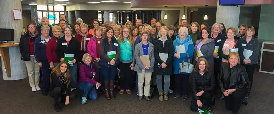 The pen pal team at Good Shepherd Lutheran in Madison builds relationships with students at Orchard Ridge Elementary School.