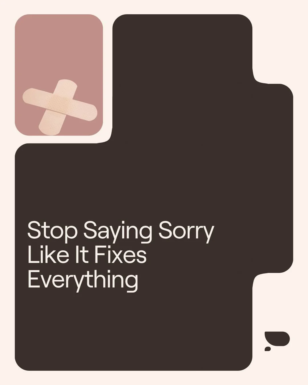 An apology should MEAN something. 
It should be the inertia for change. 

Learn how to apologise effectively and truly repair relationships.

🔗Comment or DM BULL for the link to this month's BULLetin

#couplestherapy  #relationshiprepair #psychother