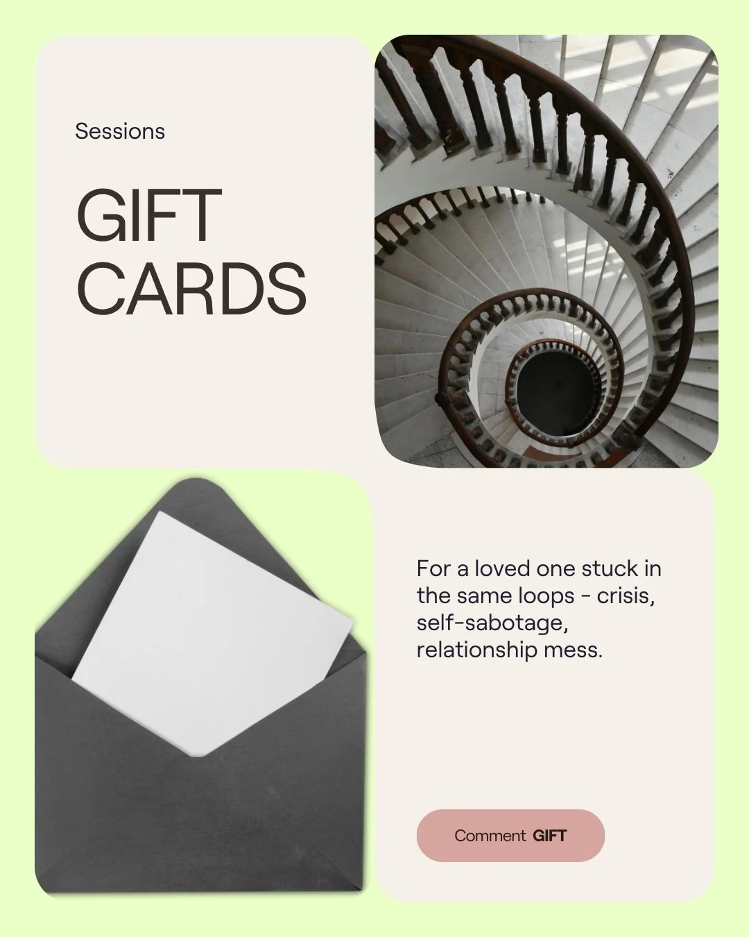 The people you love don&rsquo;t need another candle, book, or massage voucher. 
They need clarity. They need a circuit-breaker. They need momentum.

If someone you love is stuck in the same loops - crisis, burnout, self-sabotage, relationship mess - 