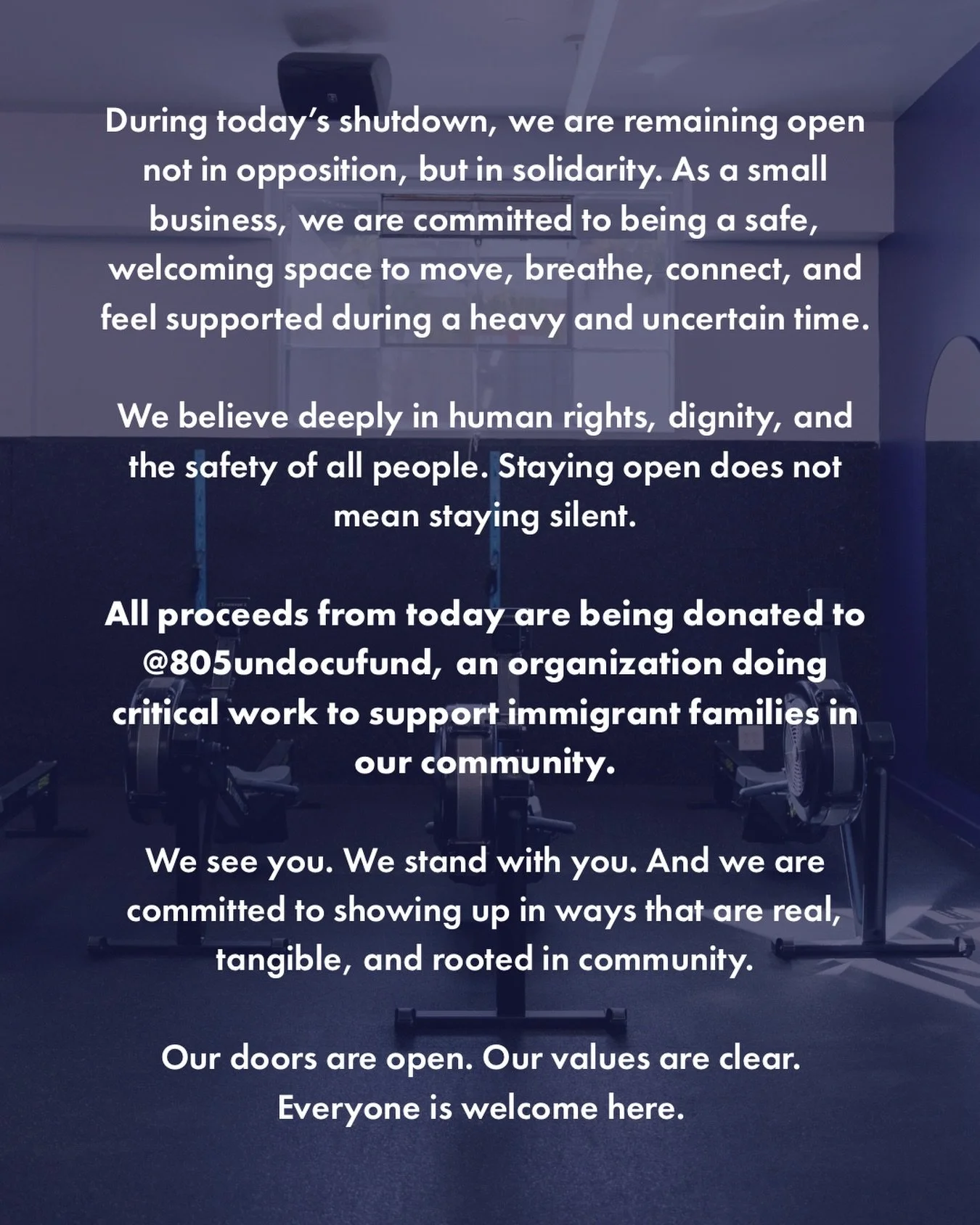 We are here for our community. 💙 @the805undocufund