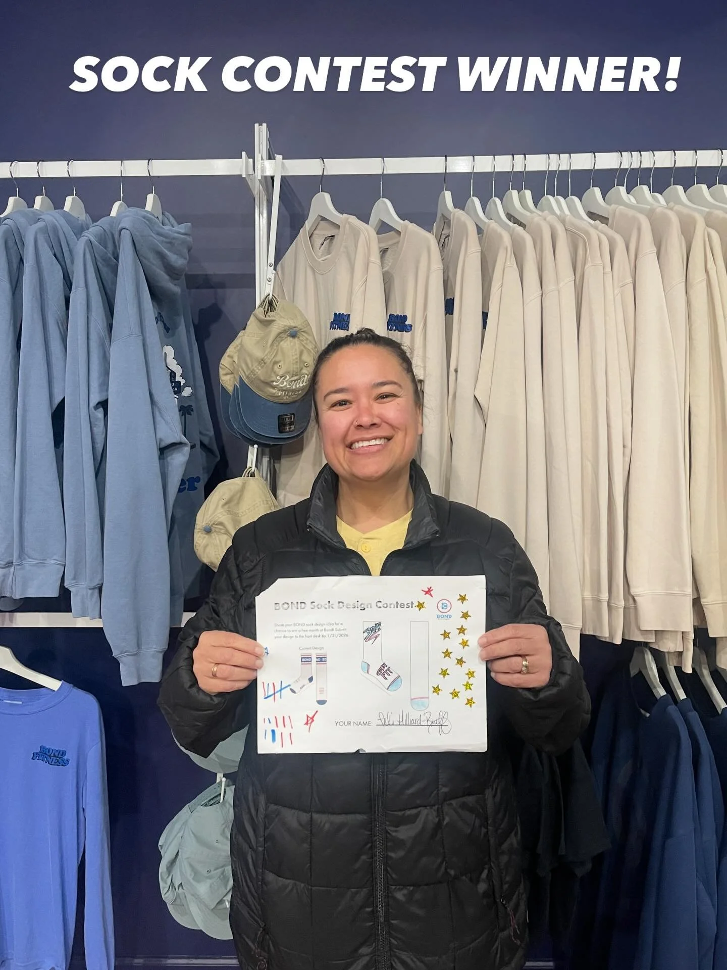 Our Sock Contest winner is🥁 🥁 🥁 Feli!!!!!! 
We are so excited to get these made! 

Thank you to everyone that participated, we will have more contests in the future!