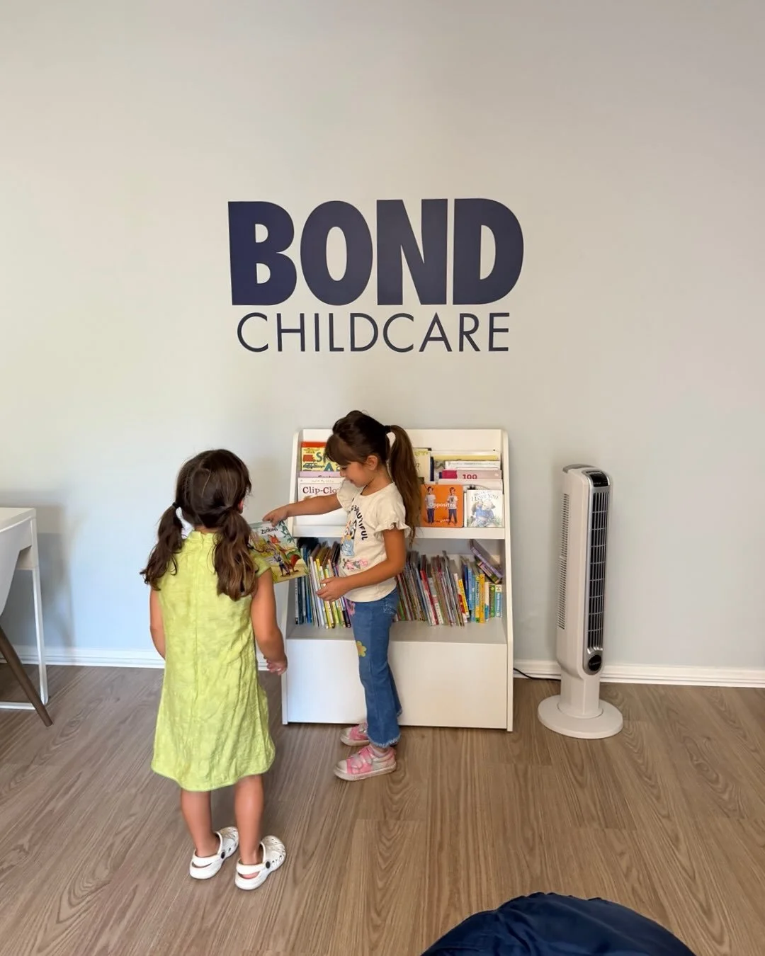 Your workout. Their playtime. 🤝

BOND Childcare is here to make getting your workout in a little easier. While you take class, your little ones can play, read, create and hang with us right here at BOND.

Available Saturdays &amp; Sundays
8:30am &am