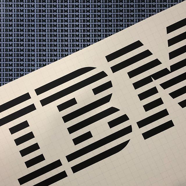 IBM Design Guide #ibm #paulrand #designmanual #corporateidentity