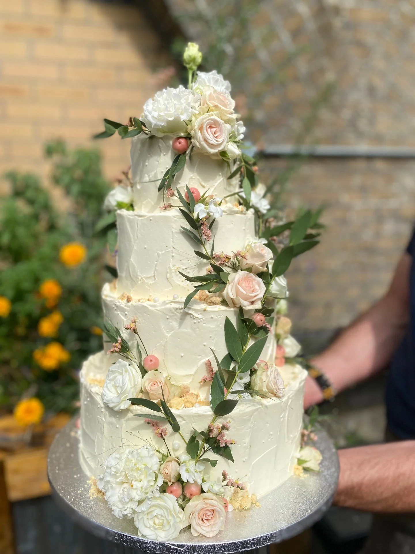 It doesn&rsquo;t need to be the centre of attention.
But it always ends up there.


link in bio for more bespoke cake info