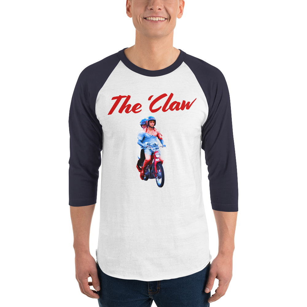 Freedom Fighters 3/4 T - Red Text on White and Navy