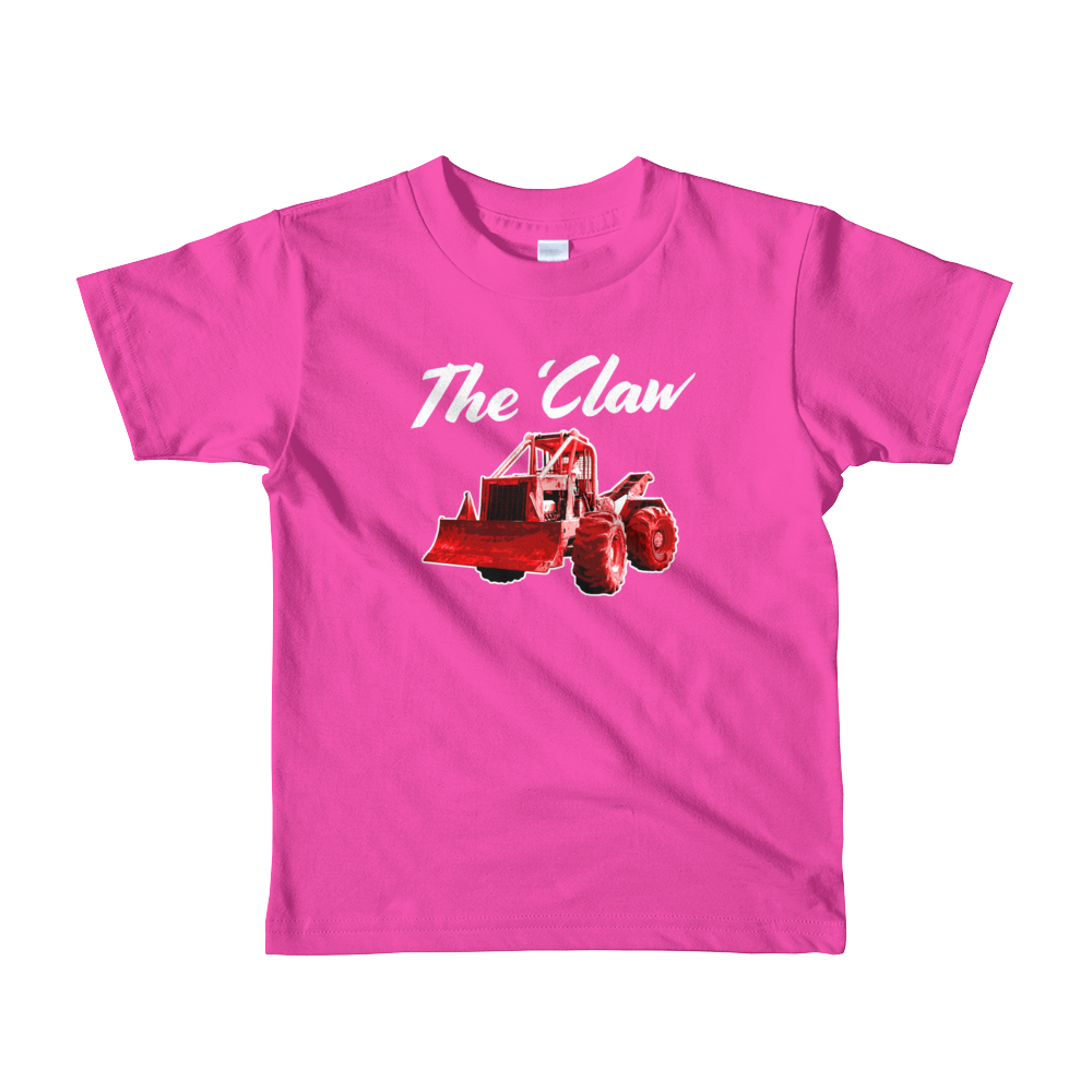 Scarlet Skidder - White Text on Fuchsia