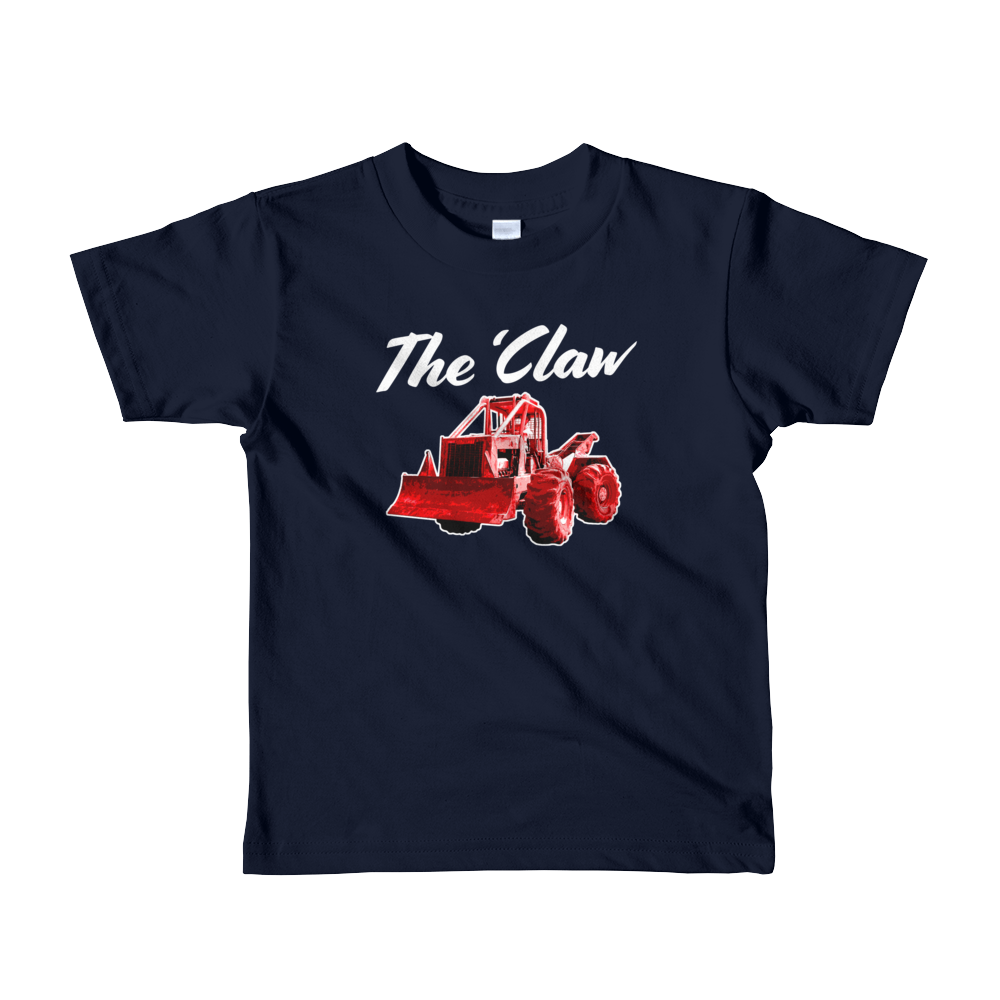 Scarlet Skidder - White Text on Navy