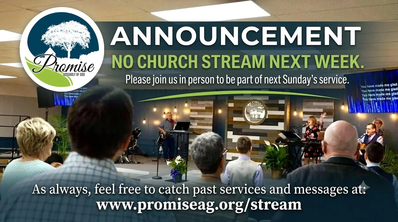 No Sunday stream next week (August 2, 2026)