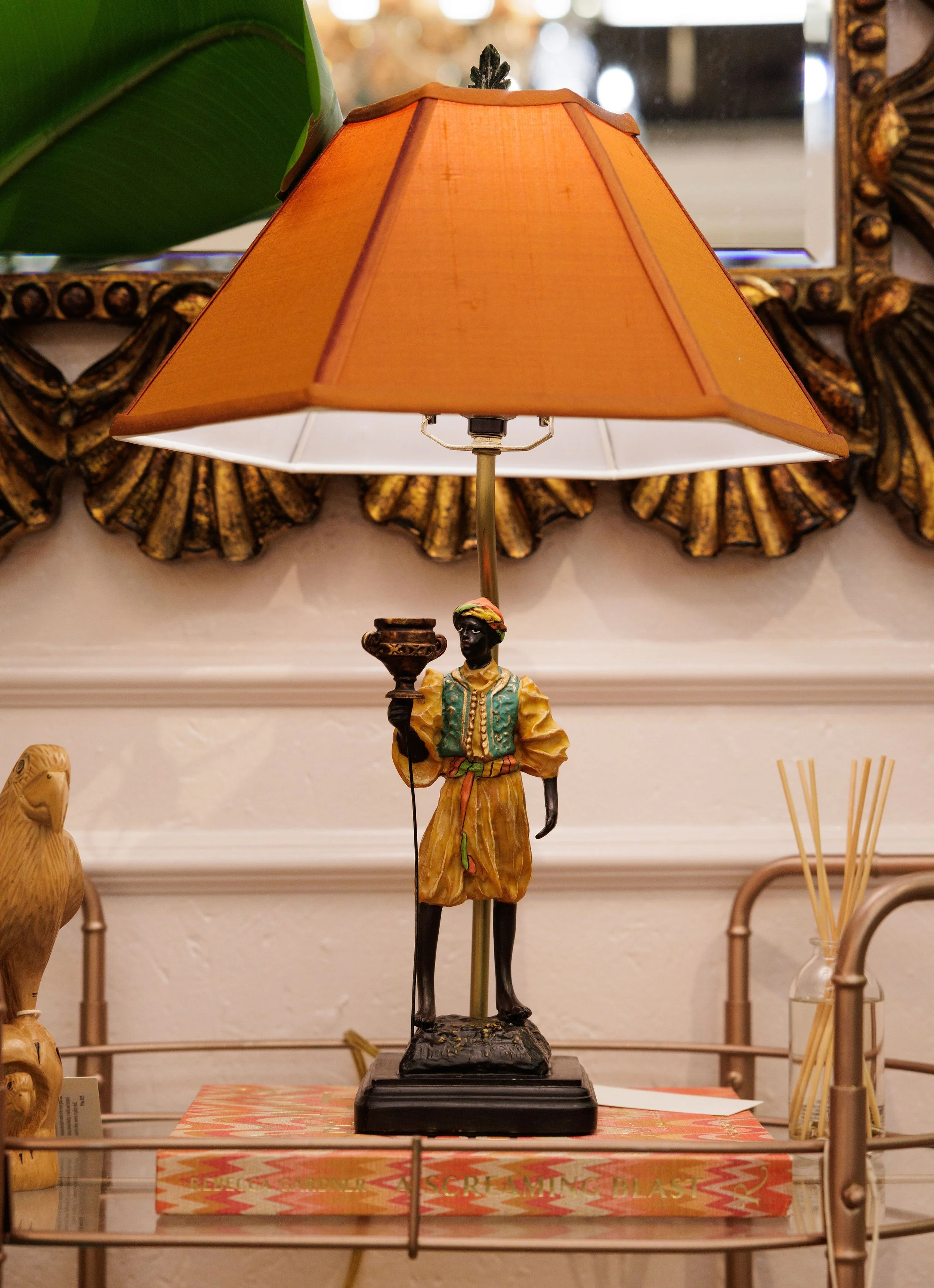 Custom Venetian-Style ‘Blackamoor’ Statement Lamp
