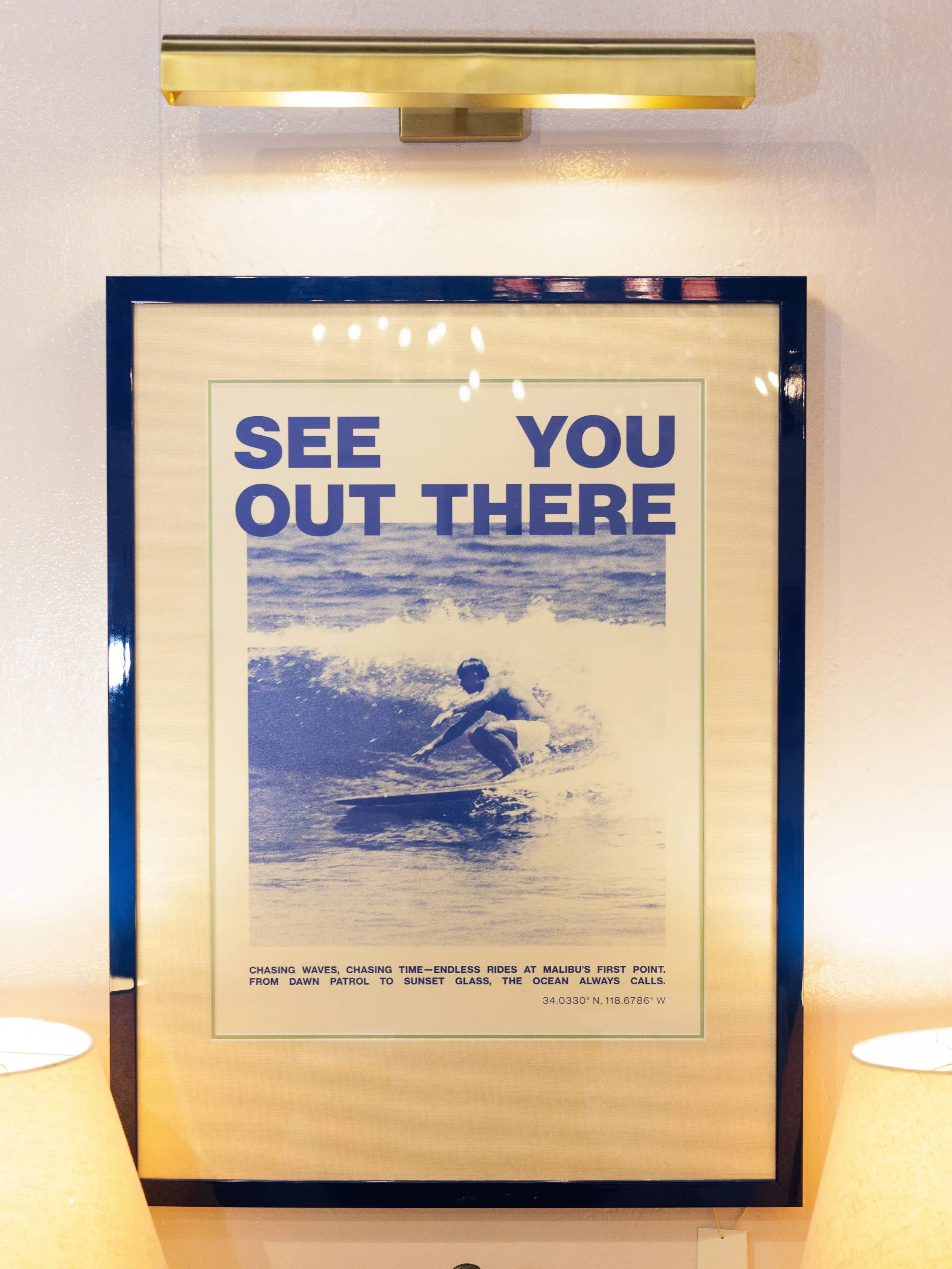 See  You  Out  There 🏄&zwj;♂️
🏷️ Poster $478 (SOLD) 

I bought this poster years ago with the intention of framing it and keeping it for the boys. I saw it and fell in love with its messaging &hellip; 
Get Outside! Ocean, Fresh Air, Sunshine. I lov