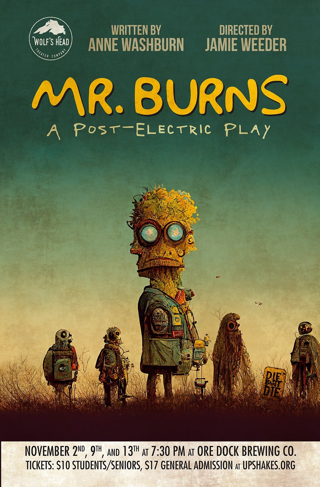 Mr. Burns, A Post-Electric Play (2022)