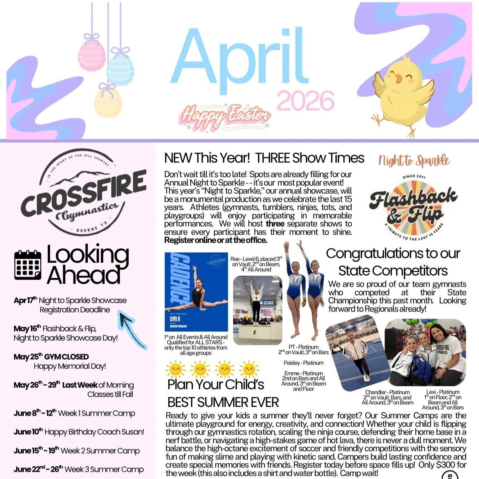 April Newsletter 