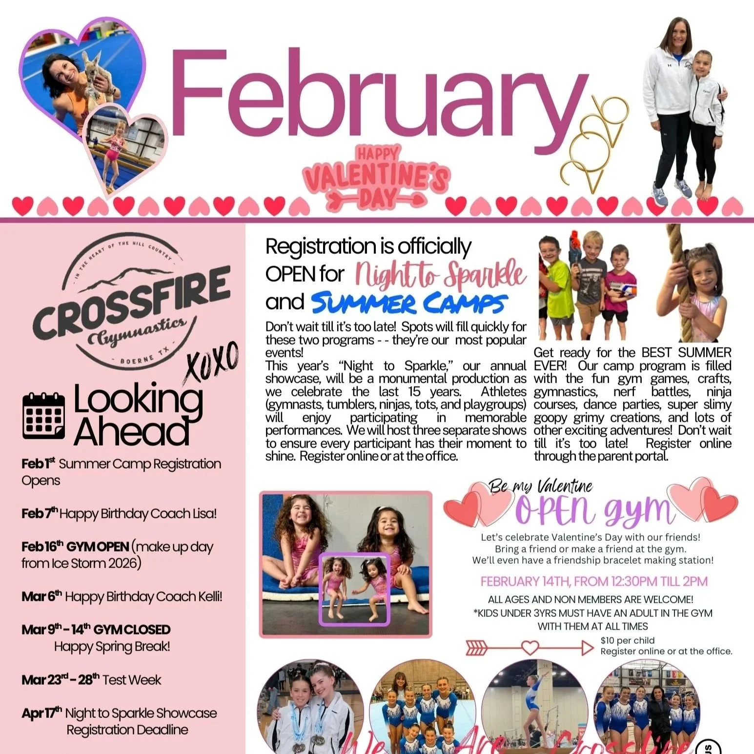 💖February at the Gym: Flip Into What’s Next! 