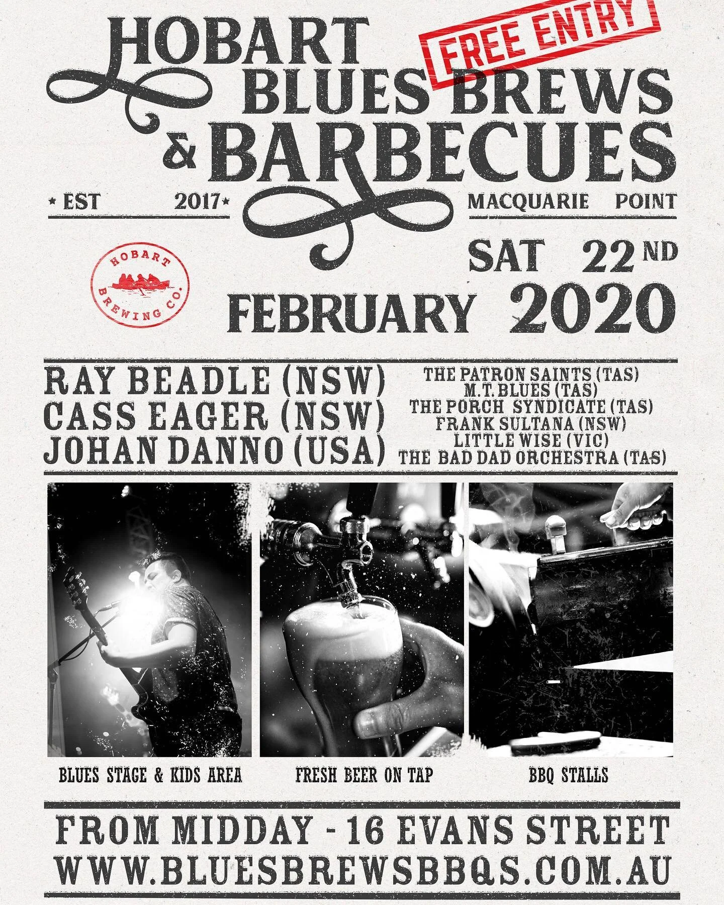 Blues Brews &amp; Barbecues. It&rsquo;s that simple.
