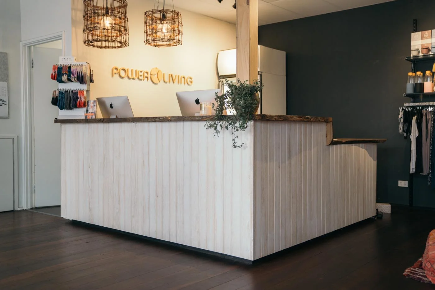 Working with creative designers and great clients really makes our job easy. Jo Carmichael from Texture.tone.design has beautiful taste and creates amazing spaces. We incorporated custom plywood shelves, solid WA blackbutt tops and distressed planks in the fitout. Calm and flow is created here with the new name Flow Space, situated in Vincent Street, North Perth. Check it out for yourself and tell us what you think.
