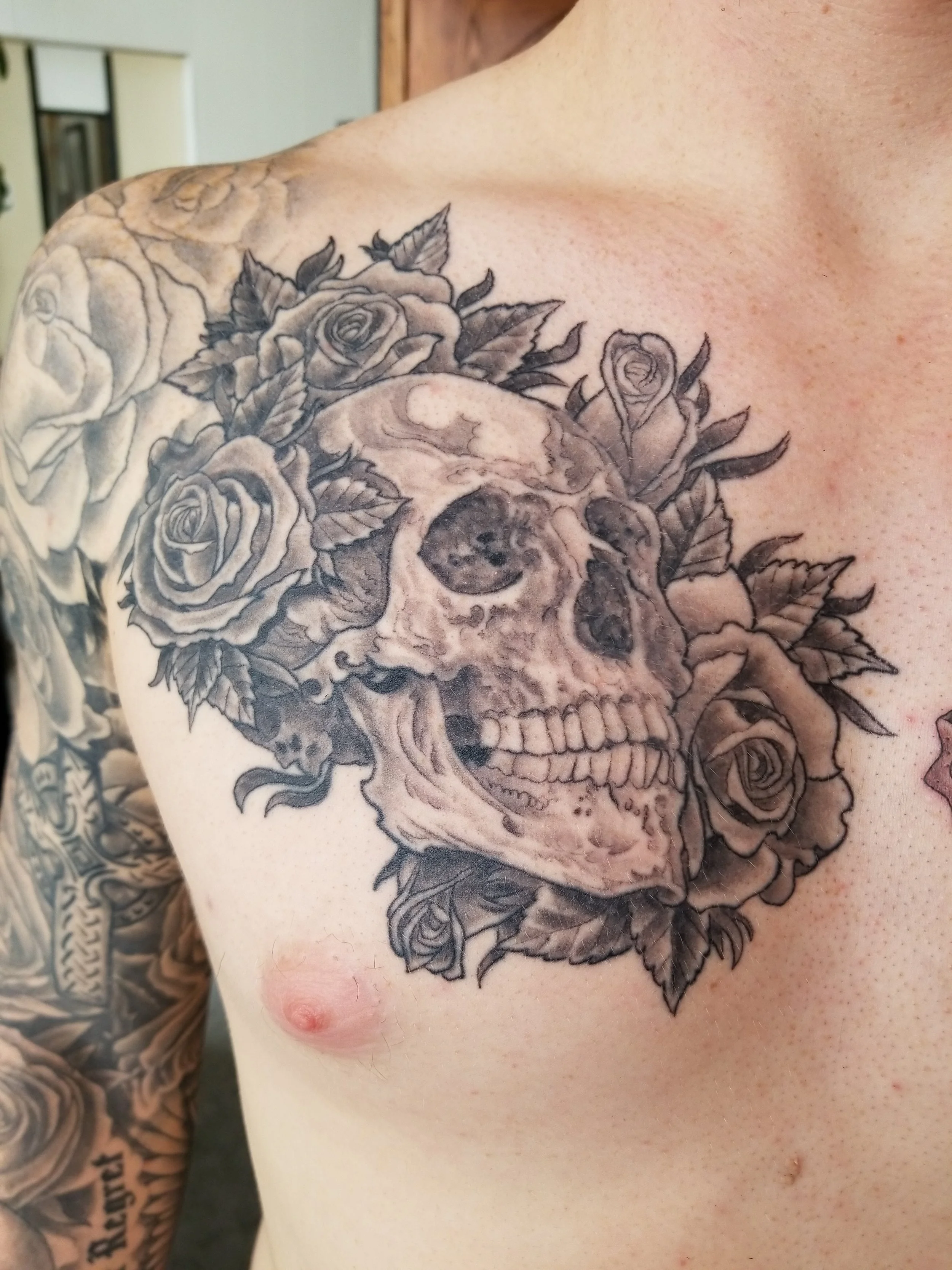 Skull and Roses