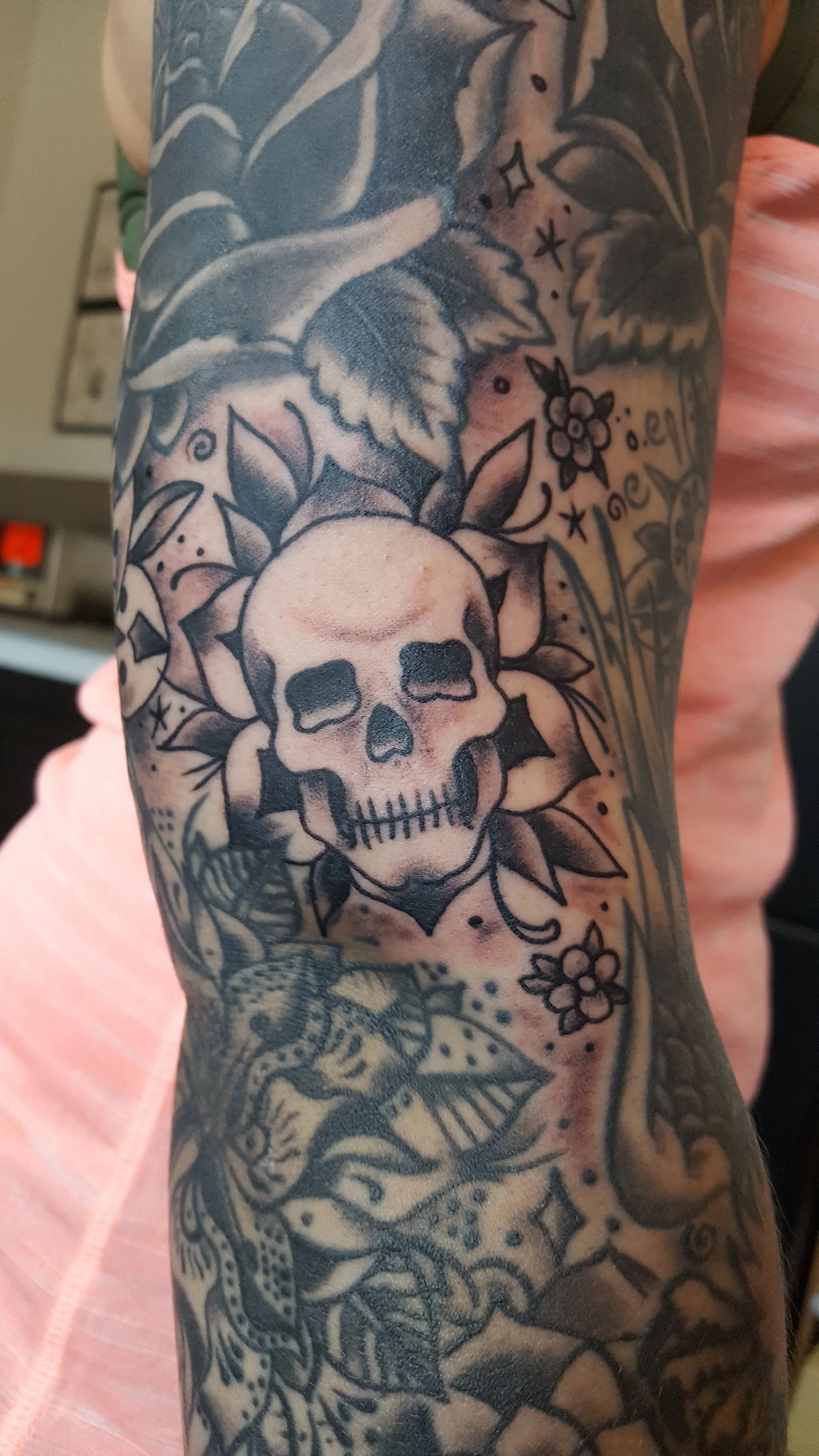 Skull flower
