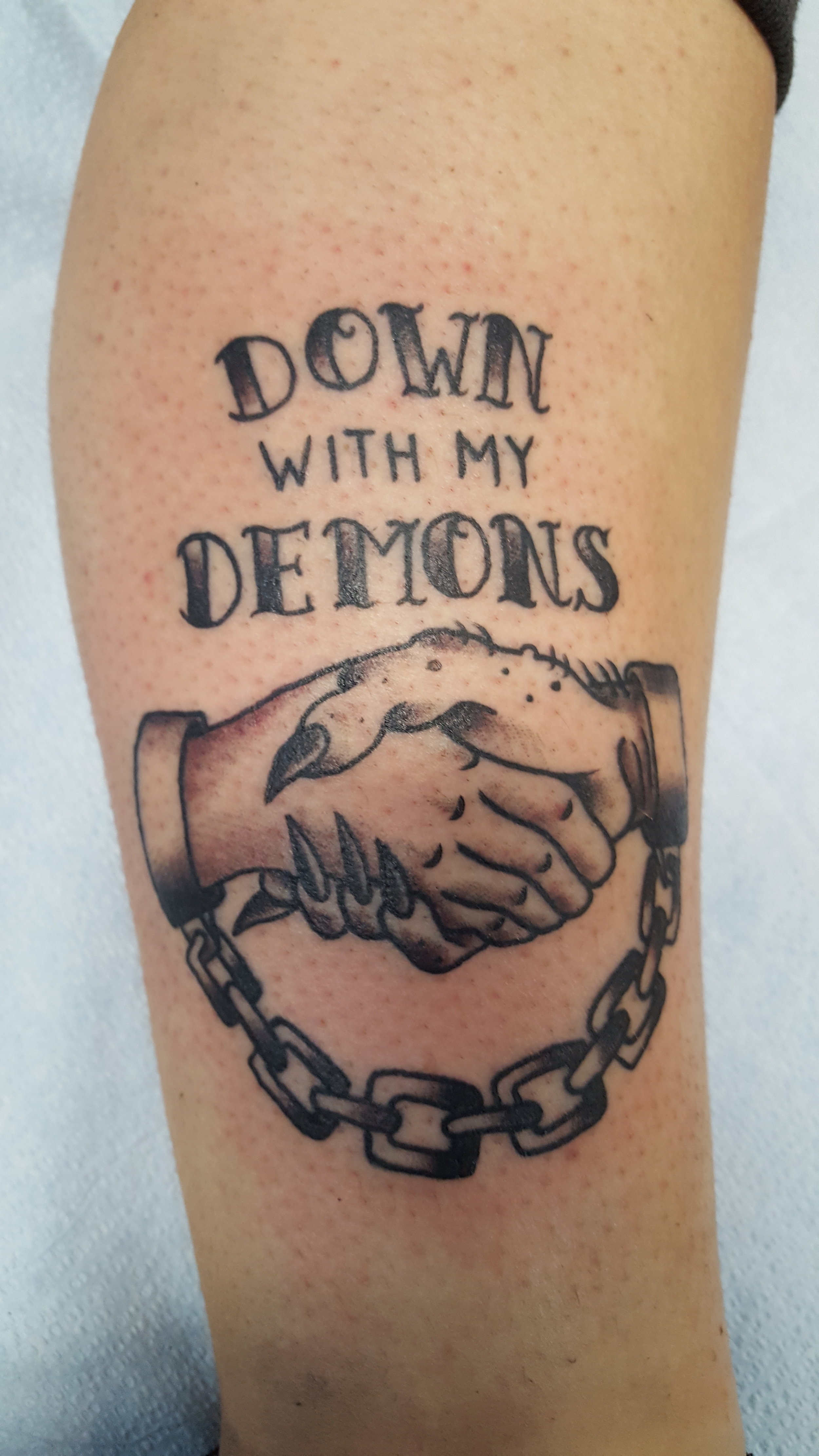 Down with my demons