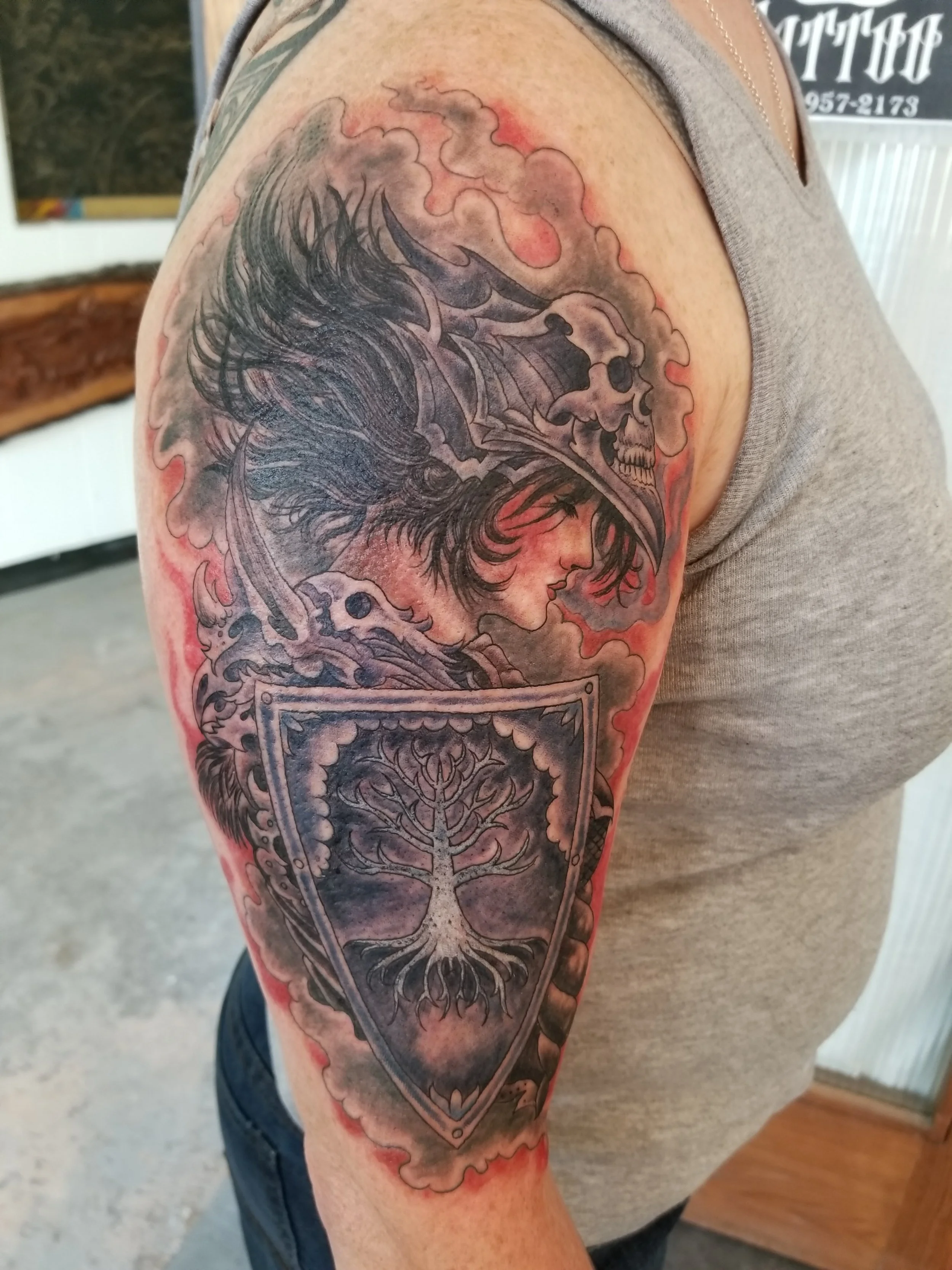 Warrior woman
