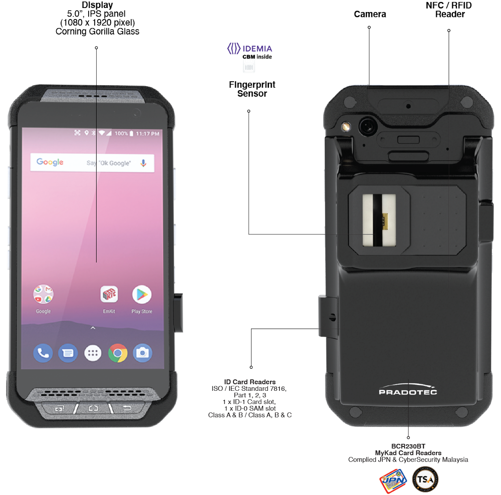 Mobile Terminal — PRADOTEC GLOBAL