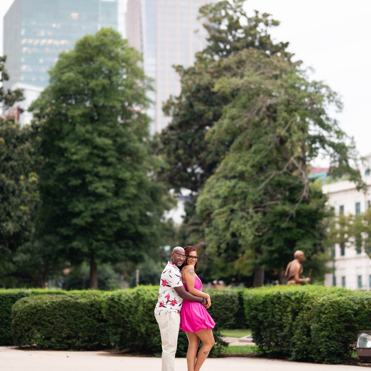 Gushing! Candice &amp; Keith were sooo cute together for their anniversary session! I just loved their chemistry together! 
6 years down and a lifetime to go!

#love #charlottenc #ncphotography #anniversary #charlottephotography #charlottephotographe