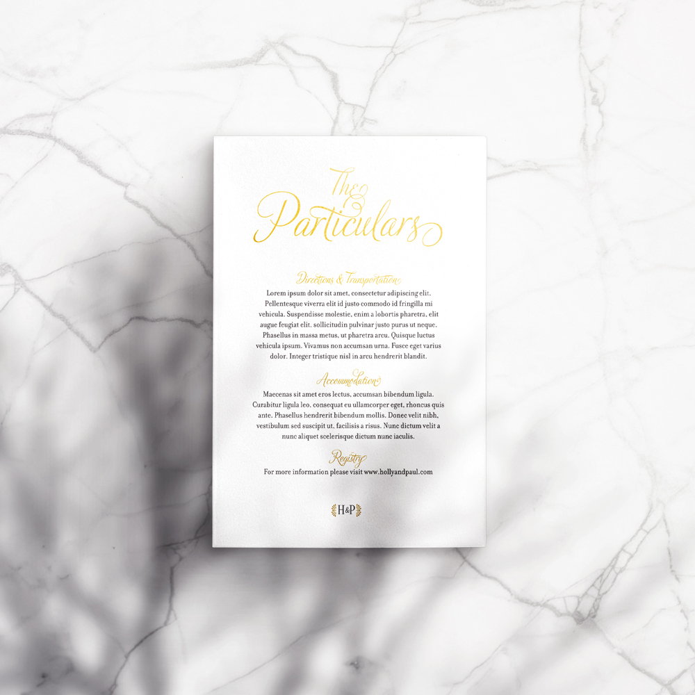 Holly Details Card