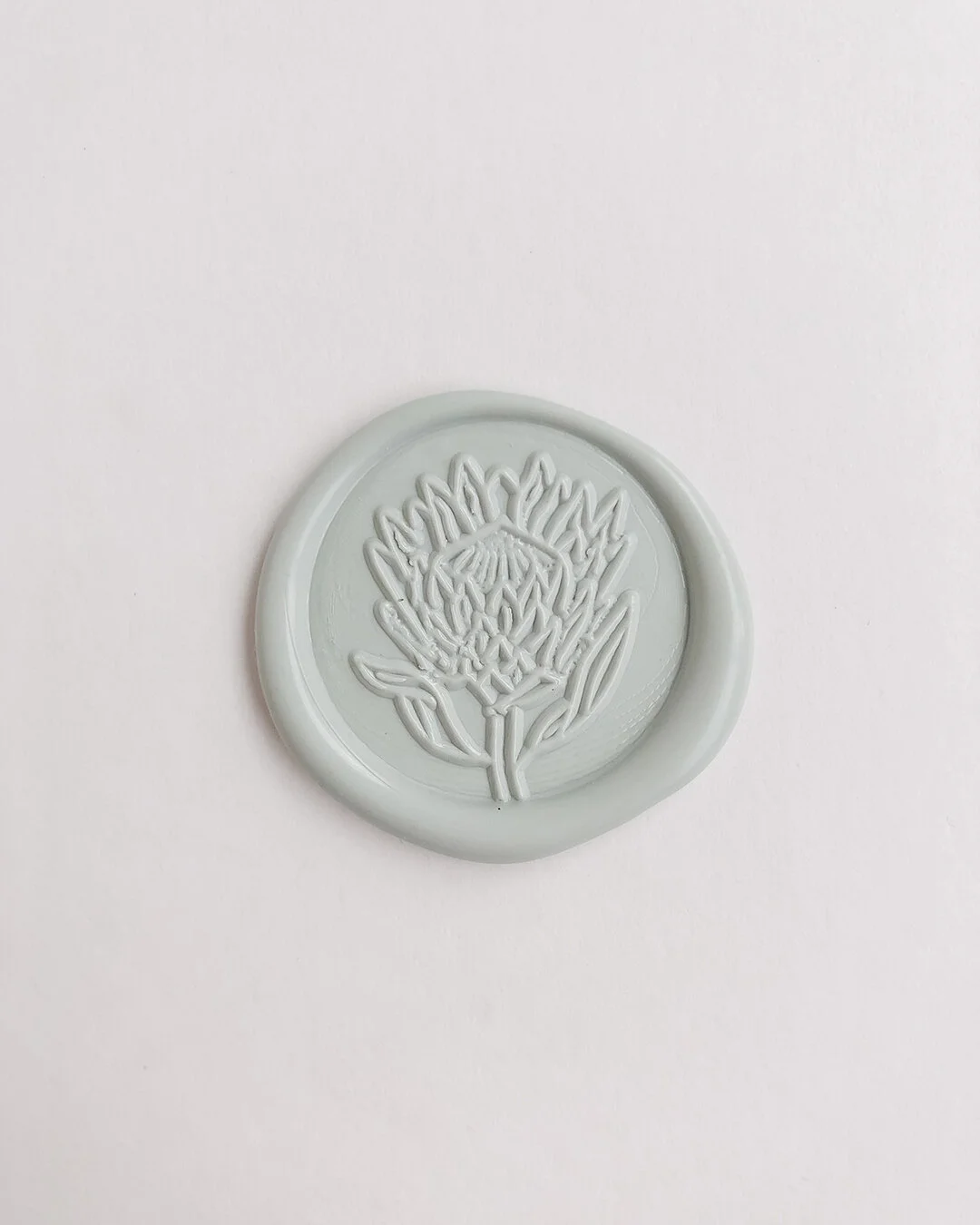 ‘Protea’ pre-made self adhesive wax seals