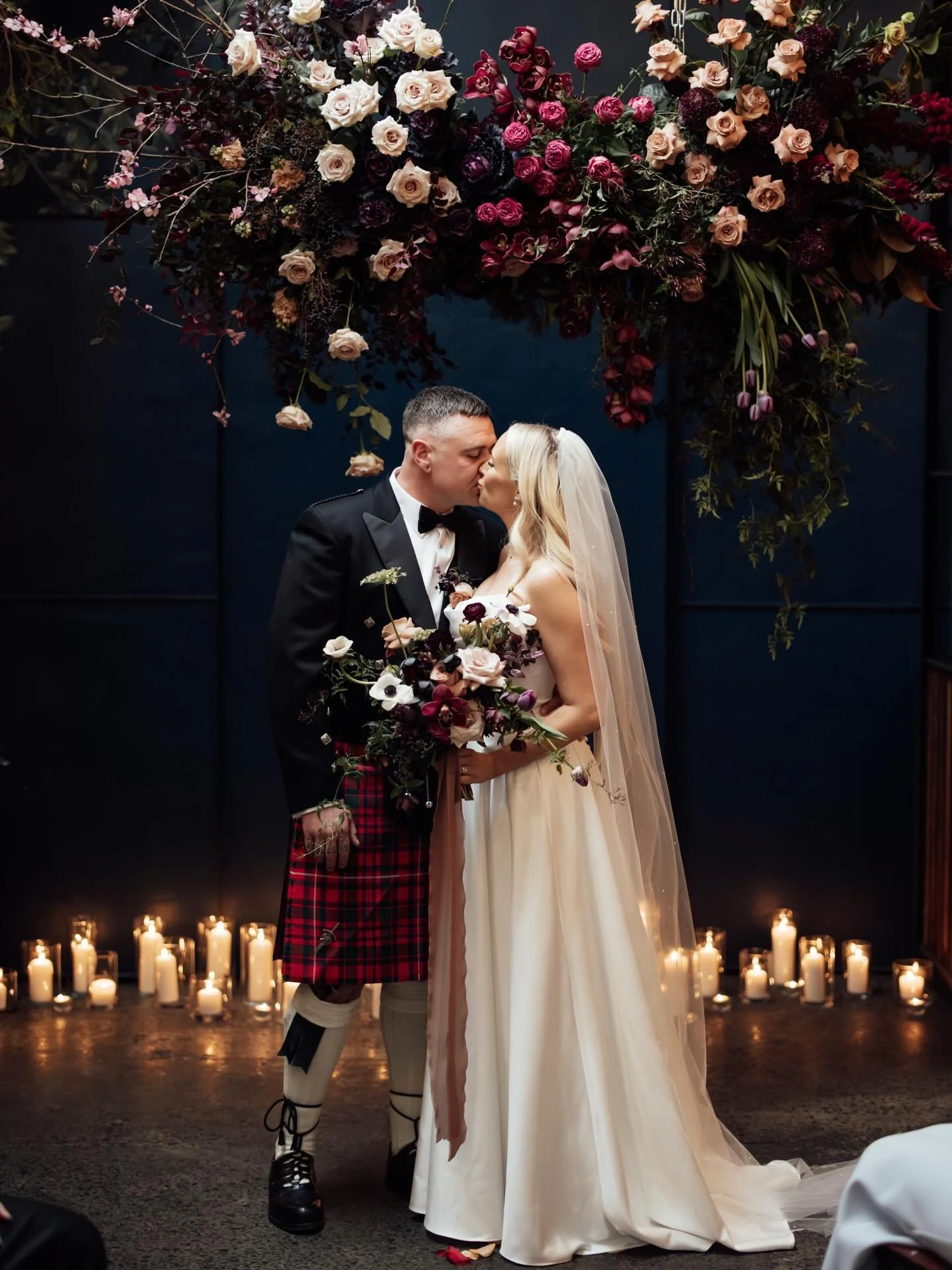 Rich dark moody details from Steph and Andrew&rsquo;s winter wedding🖤✨

Photography @clairebroatchphotography
Venue @rupertonrupert
Floral design @blomma.design
Cake @pollen.pastry 

.
.
.
.
.
.
.
.
#melbourneweddings #moodywedding #weddingstationer