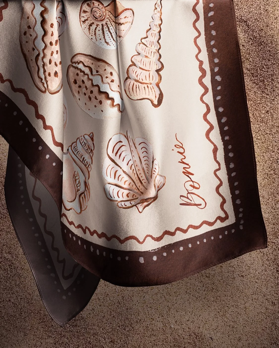 As the year is soon coming to a close I&rsquo;ve been thinking about my favourite projects. I was hesitant at first when @pearl.creative.styling proposed a custom illustrated napkin that was &lsquo;coastal&rsquo; &amp; &lsquo;chocolate brown themed.&