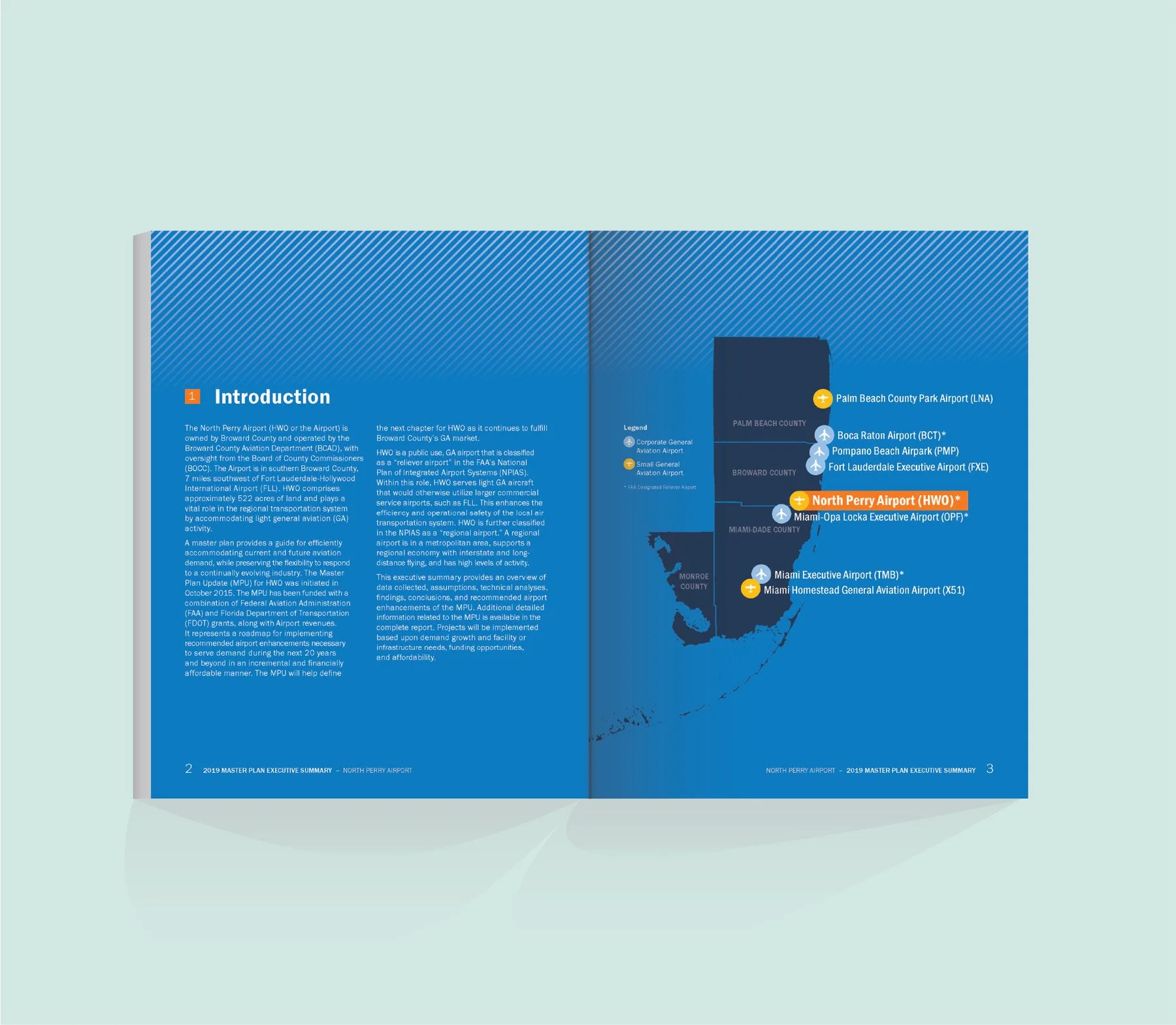 executive report design