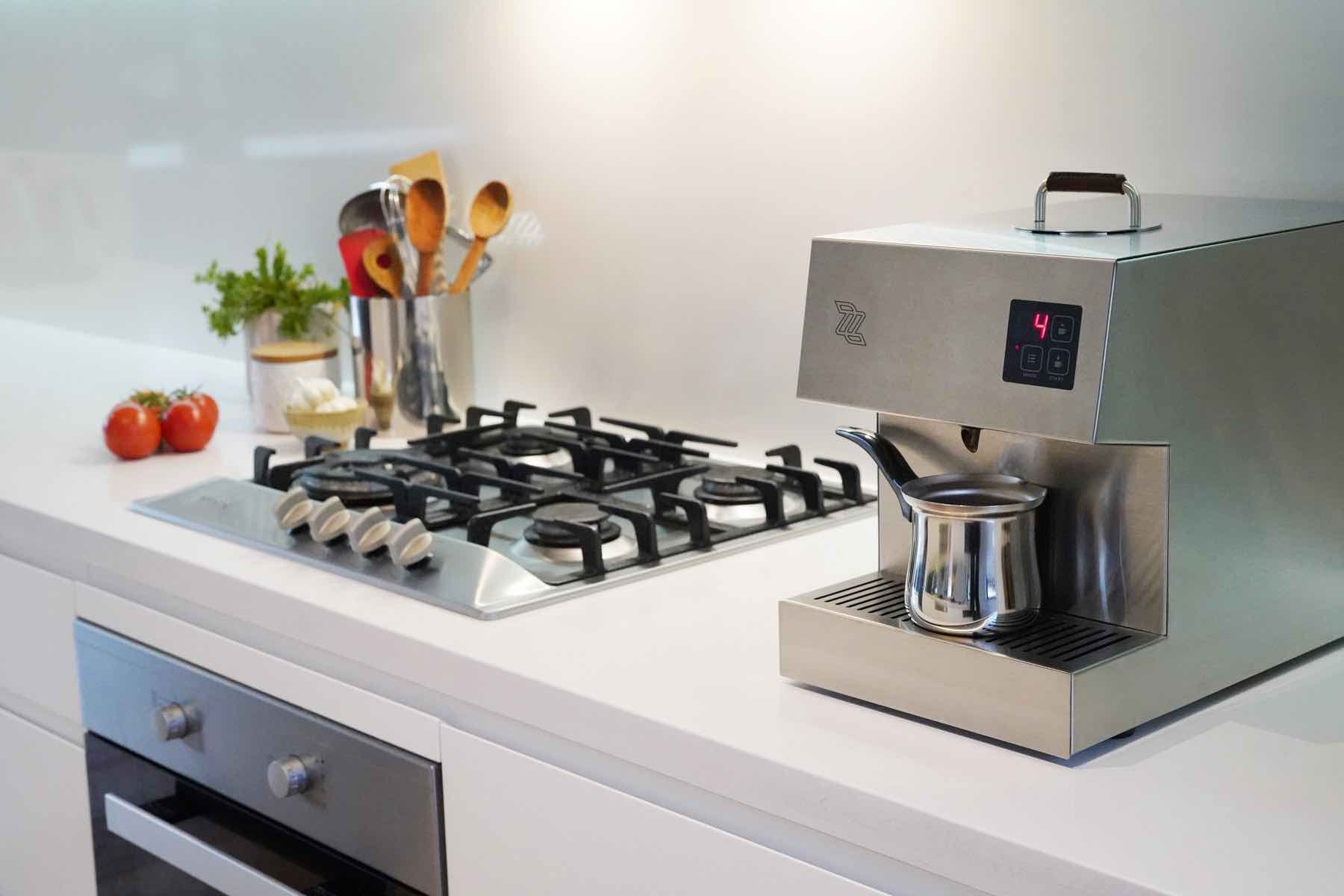  Made from high quality, long-lasting, brushed stainless steel, Zou Zou Coffee machines look great anywhere. 