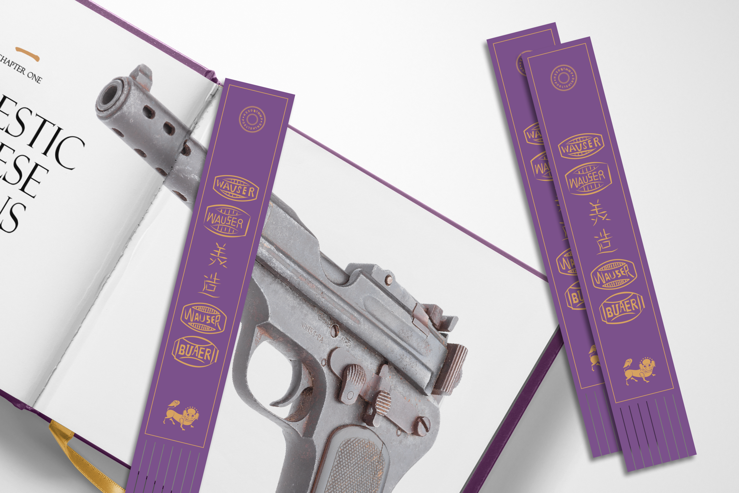 Bookmark – "Wauser" Edition (Pistols of the Warlords)