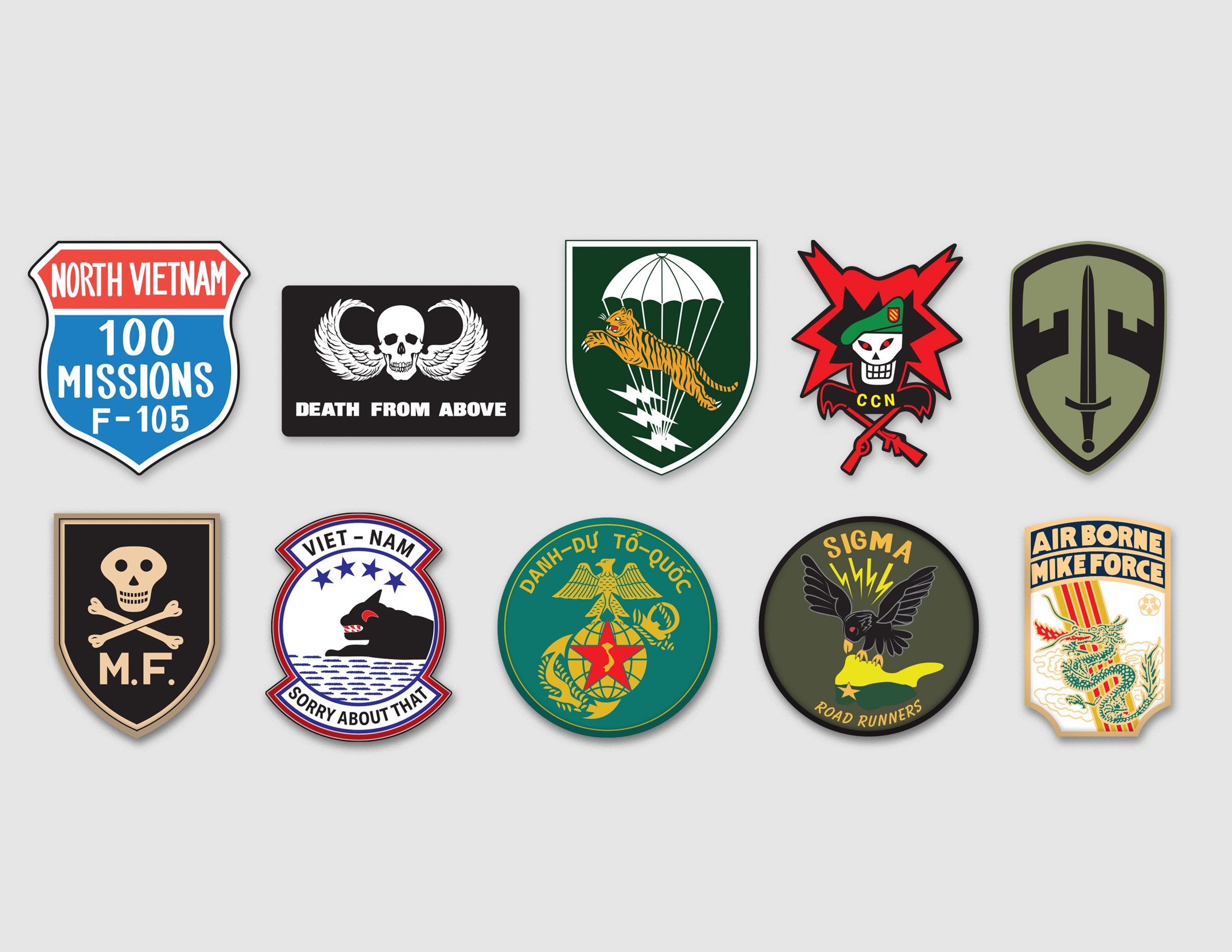Patch Set (Tiger Stripe)