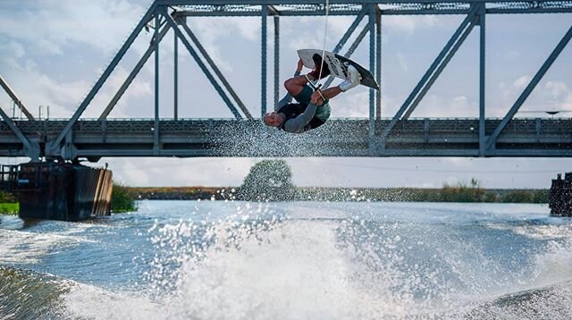 Wakeboarding, the Delta, and bridges, a few of my favorite things