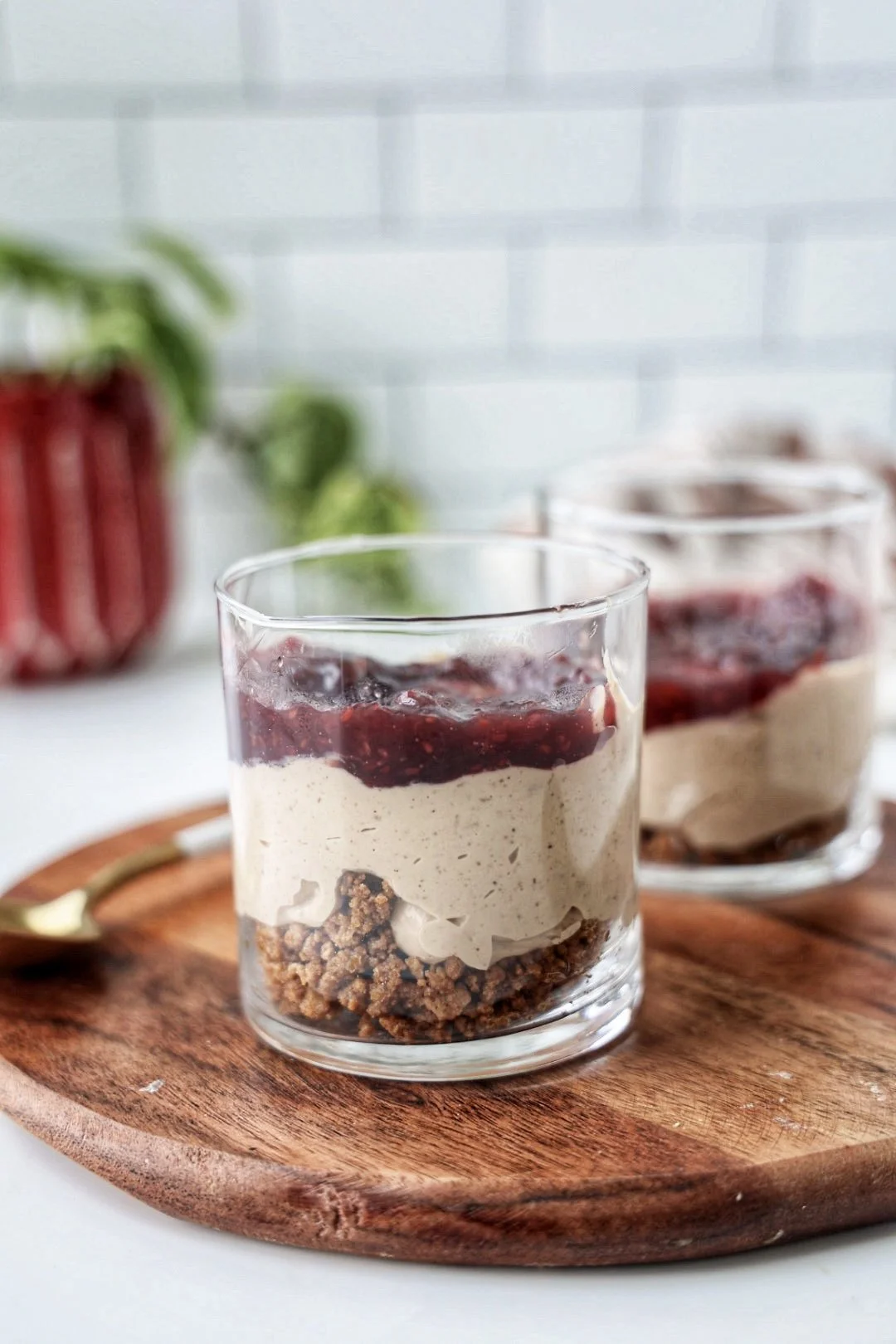 High Protein Cheesecake Jars