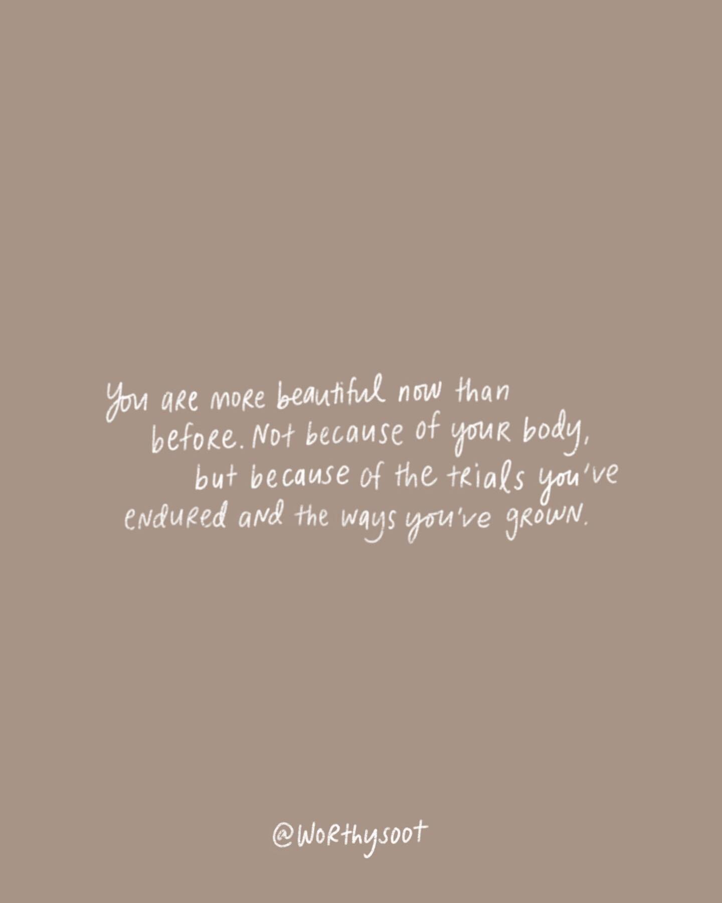 It&rsquo;s not your curves. Or the gold speckles in your eyes. Or the curls of your hair. Or the picture perfect skin. Or the kind smile. Or the toned legs. Or the winged eyeliner.

It&rsquo;s not your body that reveals your true beauty.

It&rsquo;s 