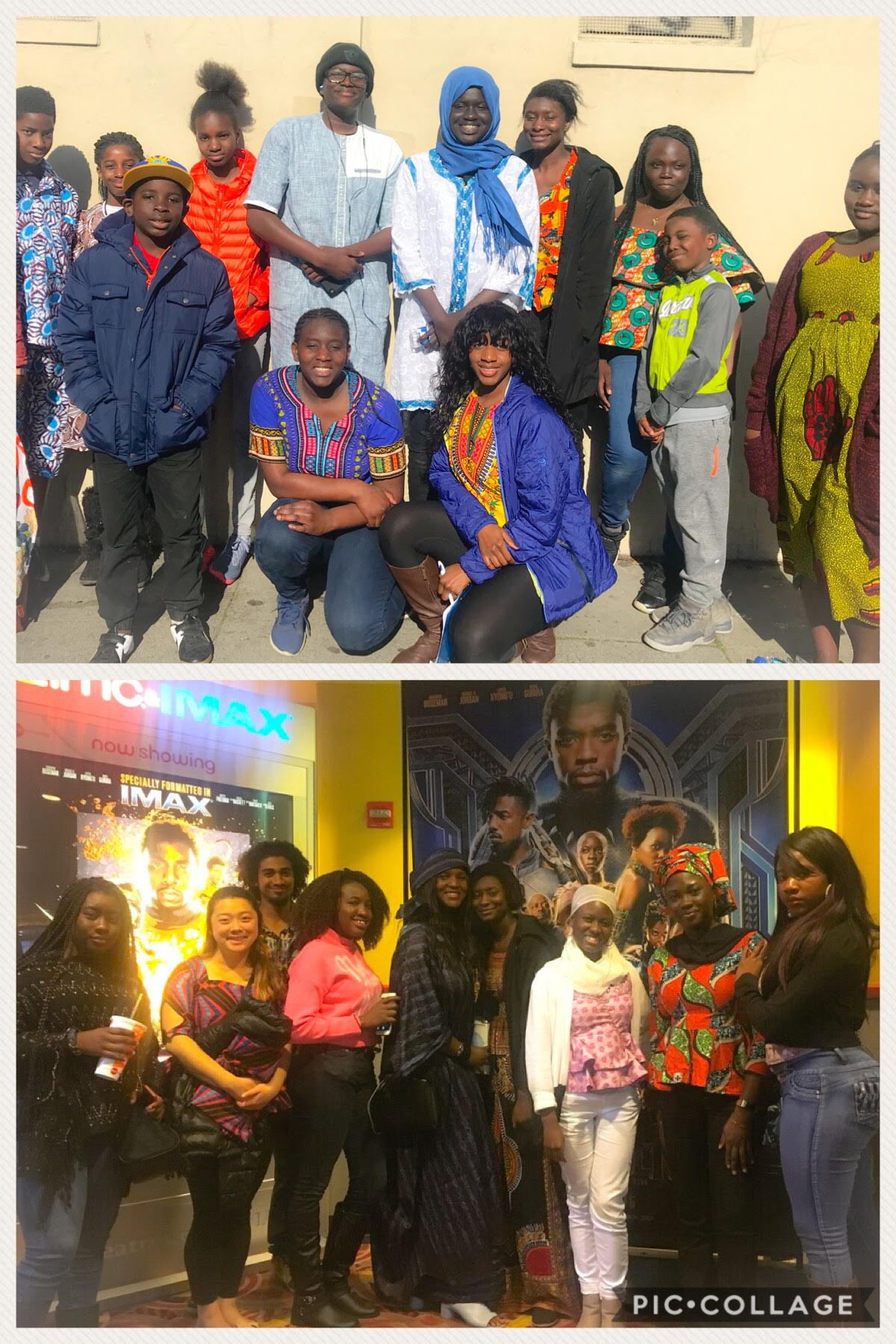  We went to WAKANDA, Black Panther movie screening February 2018 