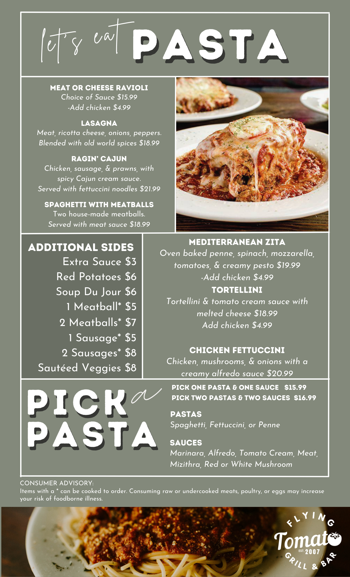 The Flying Tomato Bar and Grill