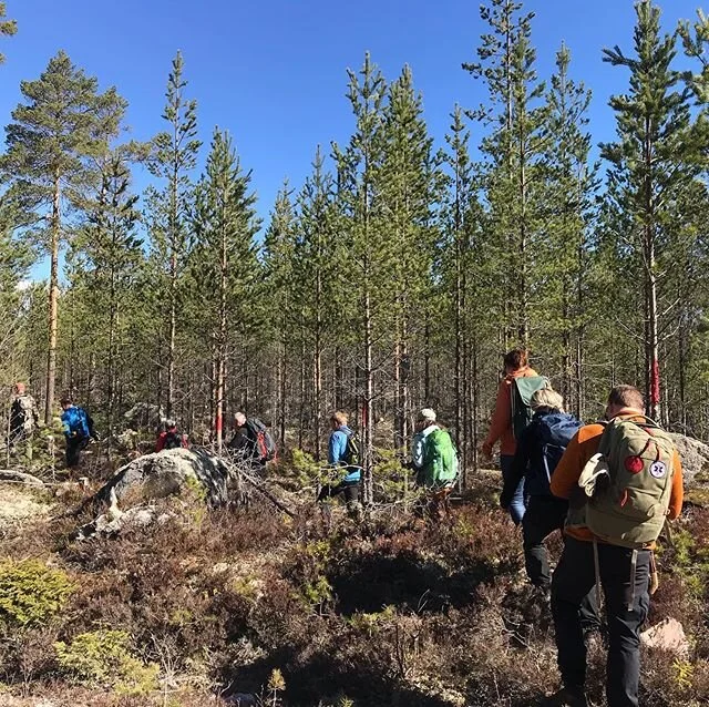 TACK till alla som gjorde g&aring;rdagens invigning av vildmarksleden till Ejheden s&aring; fin! Inklusive v&aring;ra samarbetspartners @guidefathers, @nmarcusgard  och @snitthshantverksbageri. Tack ocks&aring; till v&auml;dergudarna f&ouml;r att ni 