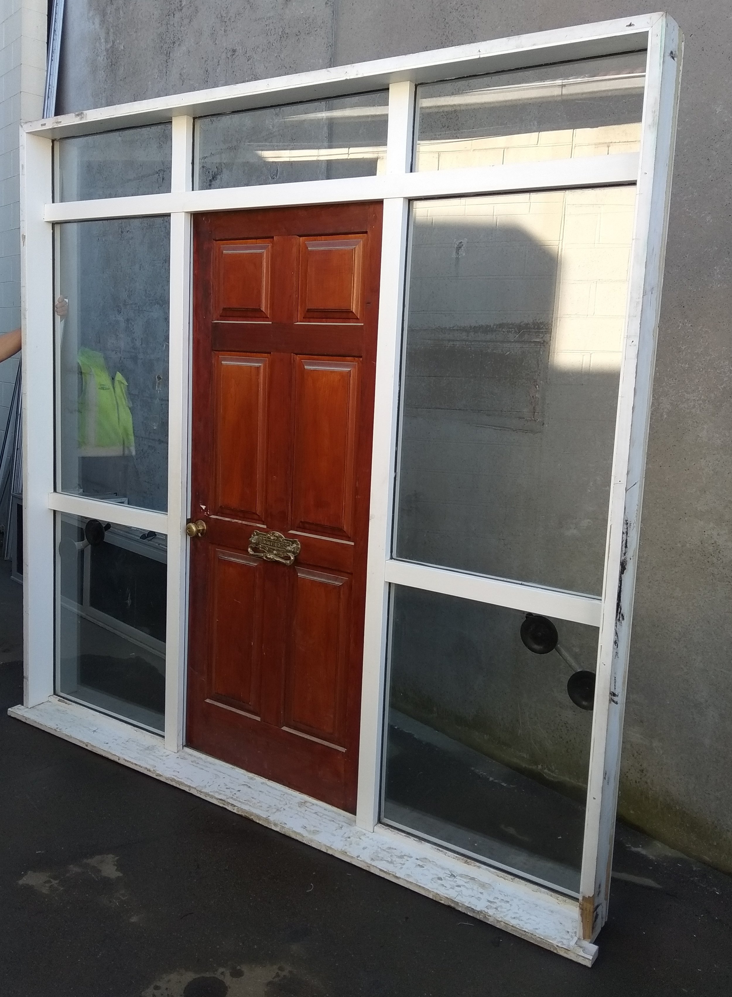 Double glazed Cedar entrance door