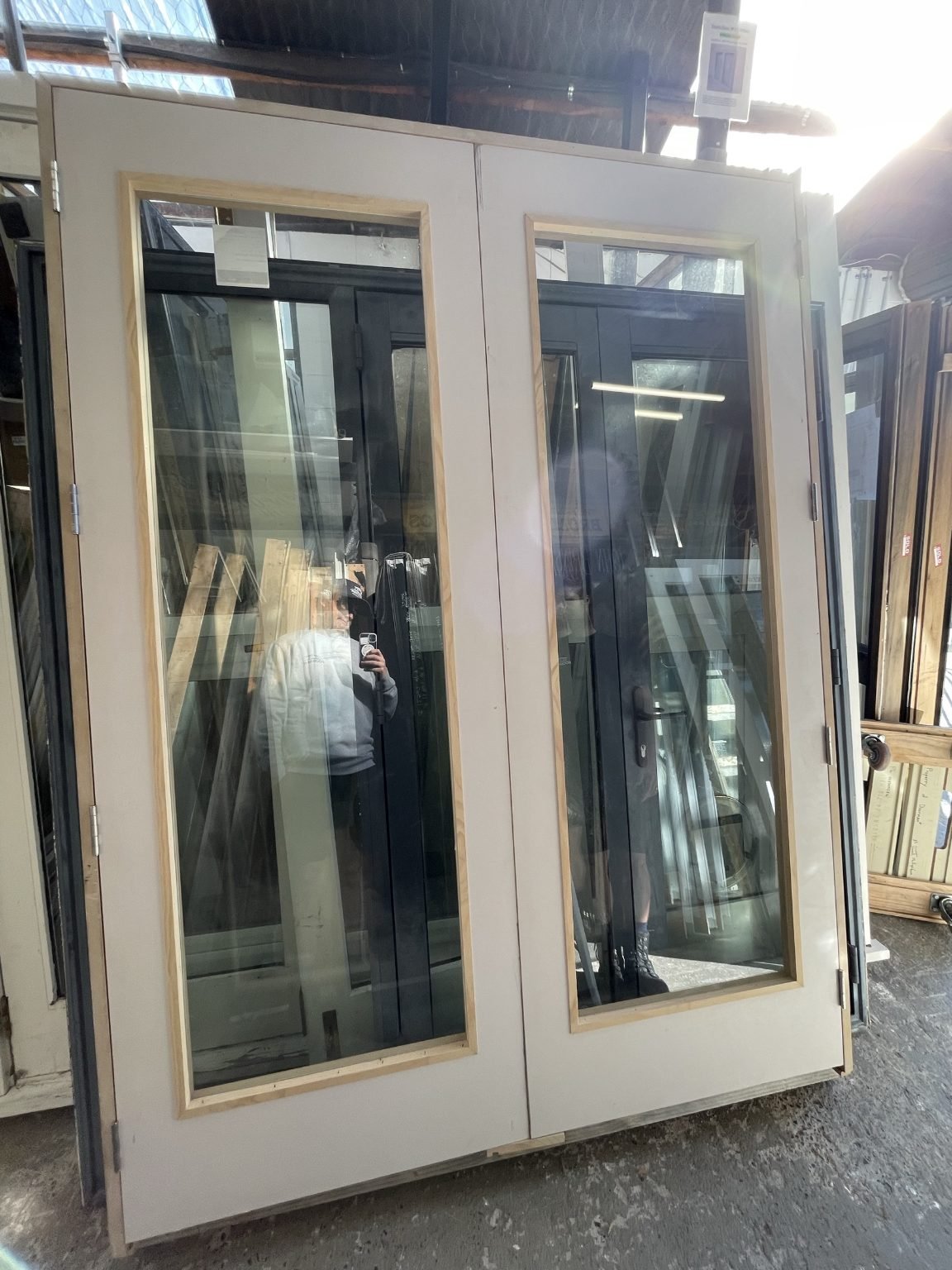 TM462 Internal Single Glazed Timber French Door 1680x2250 $1000