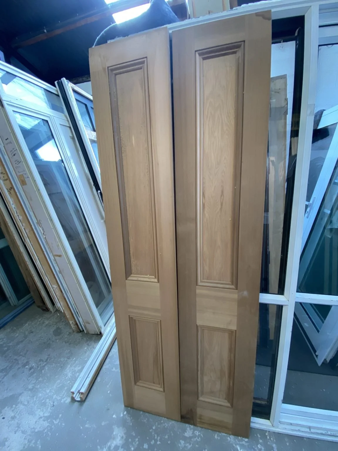 TM321 Internal Cedar French Doors 805x2120x44 $700